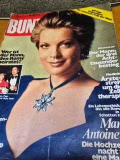 Revista Bunte nr.2/1975  (Romy Schneider)