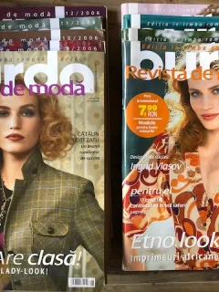 Revista Burda 2006,9 numere cu tipare