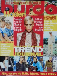 REVISTA BURDA  NR 1 - IANUARIE 1998