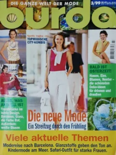 REVISTA BURDA  NR 3 - 1999