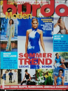 REVISTA BURDA  NR 4 - APRILIE 1998