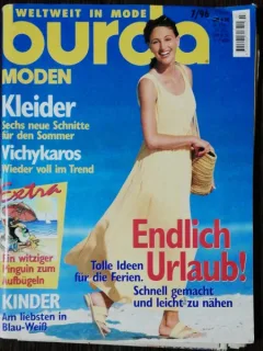 REVISTA BURDA  NR 7 - IULIE 1996