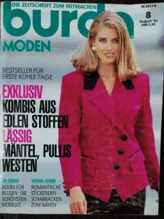 REVISTA BURDA  NR 8 - AUGUST 1992