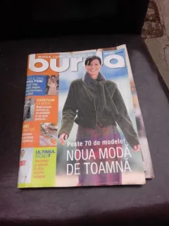 REVISTA BURDA NR.10/2001, TEXT IN LIMBA ROMANA