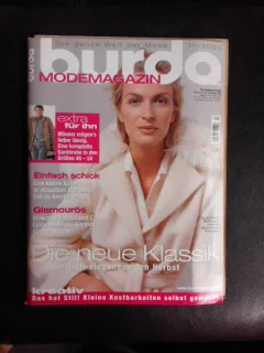 Revista Burda nr.10/2005 text in limba germana