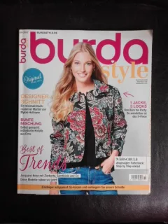 Revista Burda nr.10/2017 text in limba germana