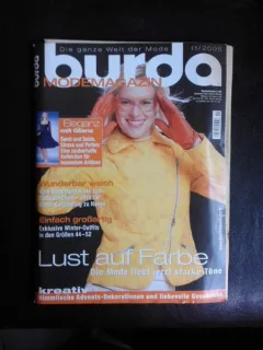 Revista Burda nr.11/2005 text in limba germana