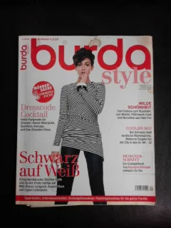 Revista Burda nr.1/2014 text in limba germana