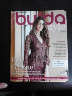 Revista Burda nr.12/2016 text in limba germana