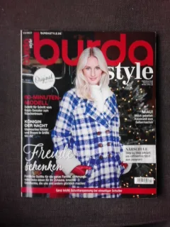 Revista Burda nr.12/2017 text in limba germana