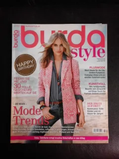 Revista Burda nr.2/2015 text in limba germana