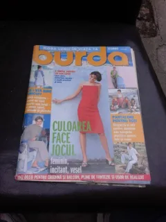 REVISTA BURDA NR.5/2000, TEXT IN LIMBA ROMANA