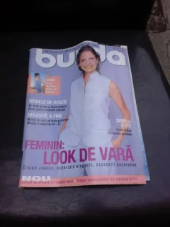 REVISTA BURDA NR.6/2002, TEXT IN LIMBA ROMANA