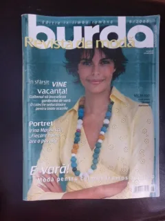 Revista Burda nr.6/2006 text in limba romana