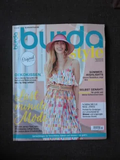 Revista Burda nr.7/2019 text in limba germana