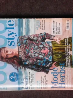 Revista Burda nr.8/2016 text in limba germana