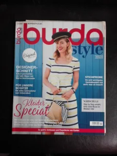 Revista Burda nr.8/2018 text in limba germana