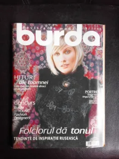 Revista Burda nr.9/2006 text in limba romana