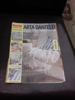 REVISTA BURDA SPECIAL, ARTA DANTELEI, TEXT IN LIMBA ROMANA