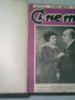 REVISTA CINEMA 10 NUMERE COLIGATE, DIN 1928