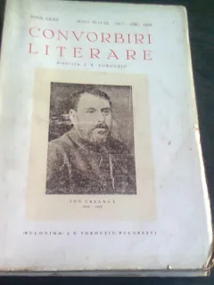 REVISTA CONVORBIRI LITERARE NR. 10,11,12/1939
