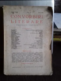 REVISTA CONVORBIRI LITERARE NR.5/1939