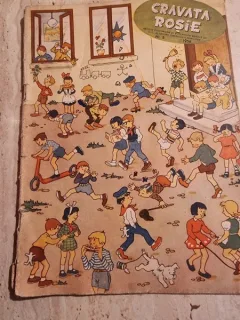 REVISTA CRAVATA ROSIE NR.5/1958 REVISTA PIONIERILOR SI SCOLARILOR