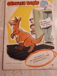 REVISTA CRAVATA ROSIE NR.6/1958 REVISTA PIONIERILOR SI SCOLARILOR