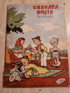 REVISTA CRAVATA ROSIE NR.7/1958 REVISTA PIONIERILOR SI SCOLARILOR