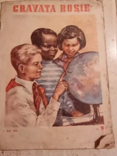 REVISTA CRAVATA ROSIE NR.9/1953 REVISTA PIONIERILOR SI SCOLARILOR