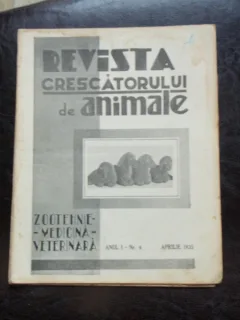 REVISTA CRESCATORULUI DE ANIMALE NR.4/APRILIE 1935