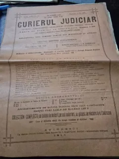 Revista Curierul Judiciar nr.34/1914