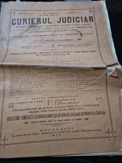 Revista Curierul Judiciar nr.35/1914