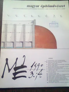 REVISTA DE ARHITECTURA IN LIMBA MAGHIARA, ME NR,3-4/1990