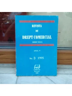 REVISTA DE DREPT COMERCIAL SERIE NOUA ANUL V NR.3 1995 , Cursuri