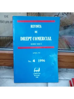 REVISTA DE DREPT COMERCIAL SERIE NOUA ANUL VI NR.4 1996 , Cursuri