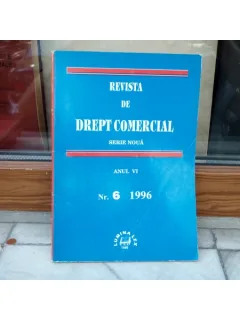 REVISTA DE DREPT COMERCIAL SERIE NOUA ANUL VI NR.6 1996 , Cursuri