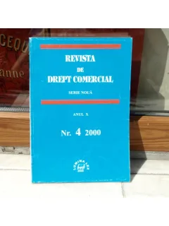 REVISTA DE DREPT COMERCIAL SERIE NOUA ANUL X NR.4 2000 , Cursuri