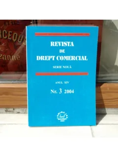 REVISTA DE DREPT COMERCIAL SERIE NOUA ANUL XIV NR.3 2004 , Cursuri