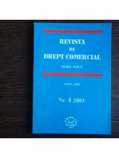 REVISTA DE DREPT COMERCIAL SERIE NOUA, IN MEMORIAM OCTAVIAN CAPATANA