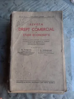 REVISTA DE DREPT COMERCIAL SI STUDII ECONOMICE NR.1/1935