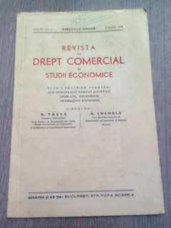REVISTA DE DREPT COMERCIAL SI STUDII ECONOMICE NR.2/1933