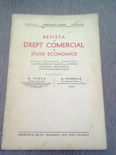 REVISTA DE DREPT COMERCIAL SI STUDII ECONOMICE NR.2/1935