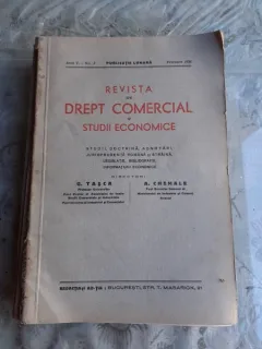 REVISTA DE DREPT COMERCIAL SI STUDII ECONOMICE NR.2/1938