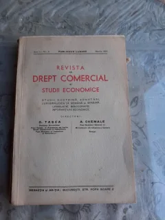 REVISTA DE DREPT COMERCIAL SI STUDII ECONOMICE NR.3/1934