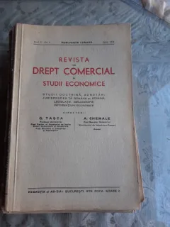 REVISTA DE DREPT COMERCIAL SI STUDII ECONOMICE NR.6/1934