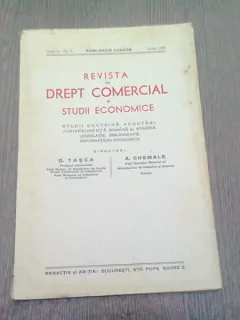 REVISTA DE DREPT COMERCIAL SI STUDII ECONOMICE NR.6/1935