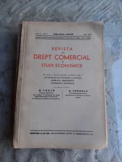 REVISTA DE DREPT COMERCIAL SI STUDII ECONOMICE NR.6/1938