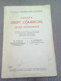 REVISTA DE DREPT COMERCIAL SI STUDII ECONOMICE NR.7-8/1935