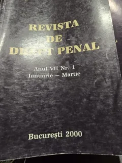Revista de drept penal nr.1/2000